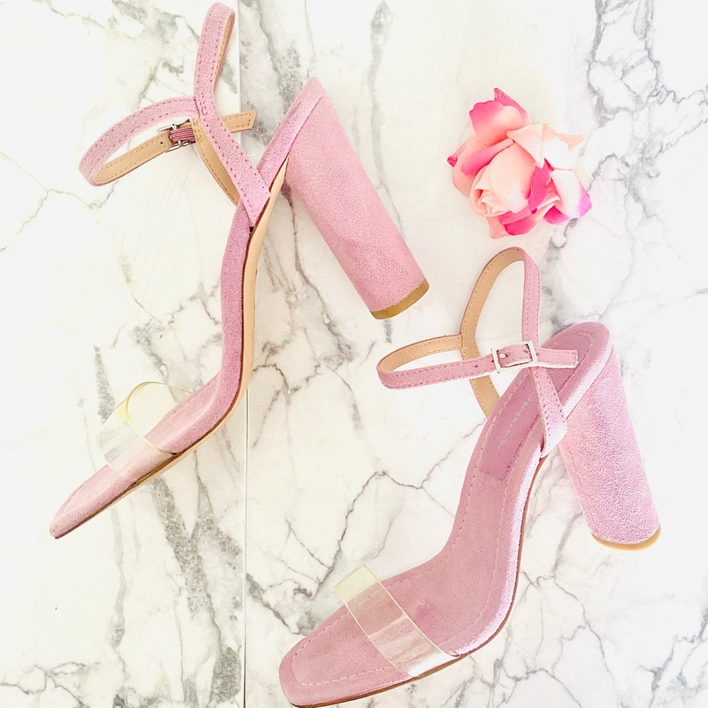 💕Pretty Purple PVC Heels SZ 8.5 - Picture 7 of 13